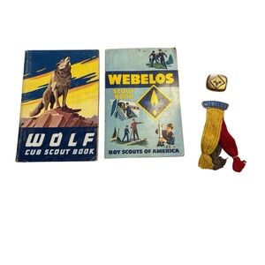 Vintage Scout Books & Accessories Bundle – Boy Scouts of America 1960’s